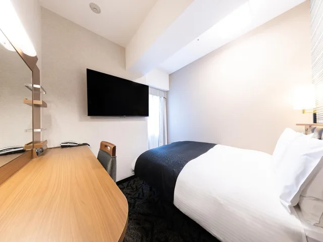 غرفة بسرير مزدوج، APA Hotel Tennouji-Ekimae 3/8