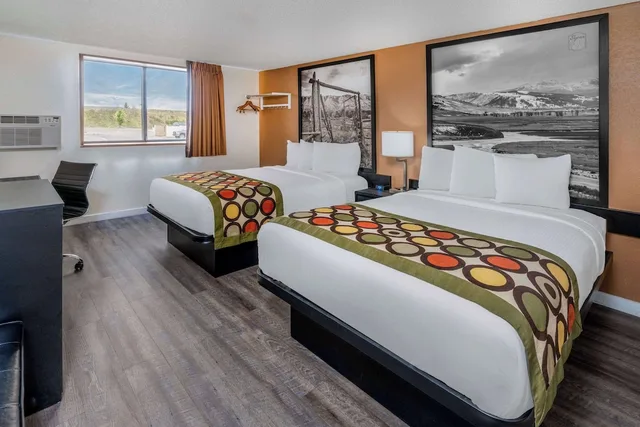 غرفة بسريرين مزدوجين، Super 8 By Wyndham Cheyenne Wy 2/8