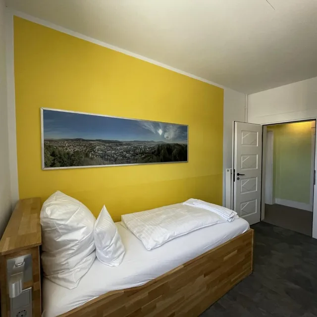 غرفة مفردة بحمام خاص، Bahnhof Balingen Hotel 5/8