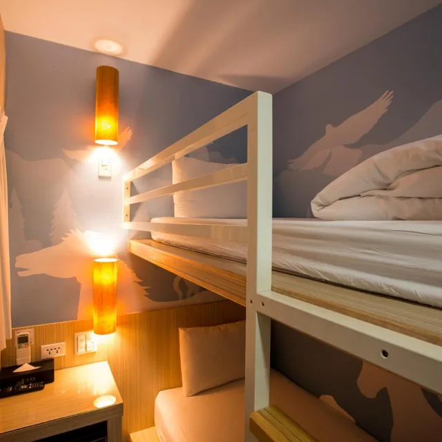 غرفة بسرير بطابقين، MORWING HOTEL - CULTURE VOGUE 4/8