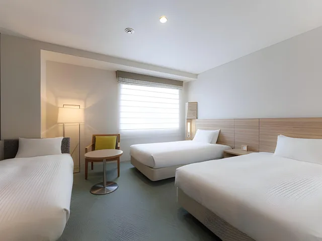 Semi Room, Standard, 2 Semi Double Beds, Sofa, South Wing، JR KYUSHU HOTEL KAGOSHIMA 1/1