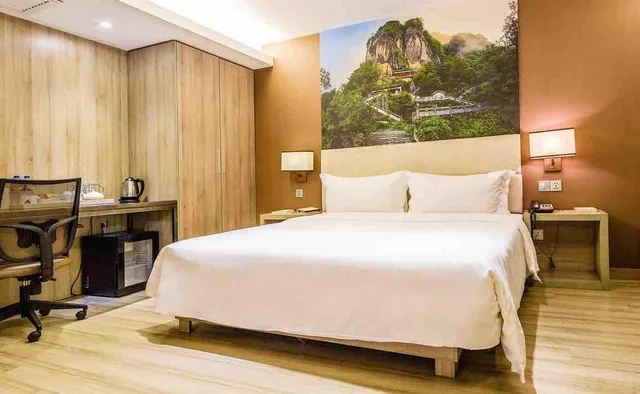 غرفة سوبيريور بسرير كوين، Atour Hotel Xi'an Gaoxin 1/2
