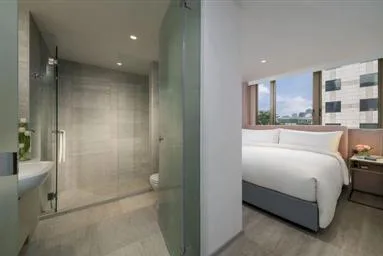 جناح تنفيذي بسرير كينج بغرفتي نوم، Lanson Place Winsland Residences 1/1