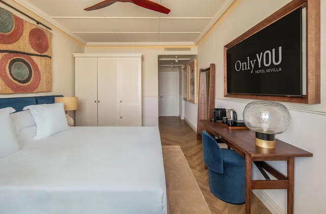غرفة ديلوكس بسرير كوين، Only YOU Hotel Sevilla 4/7