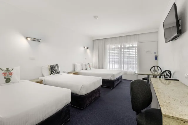 غرفة سوبيريور عائلية، Zebra Motel Coffs Harbour 2/2
