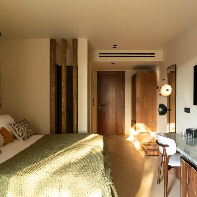 غرفة بريميوم بسرير مزدوج أو سريرين منفصلين بمسبح خاص، Eleonas Boutique Hotel and Spa - Adults Only 1/2