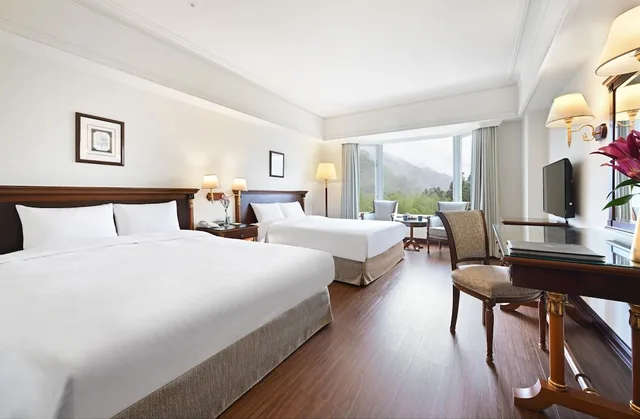غرفة كلاسيكية رباعية بسريرين مزدوجين، Le Midi Hotel Chitou 1/7