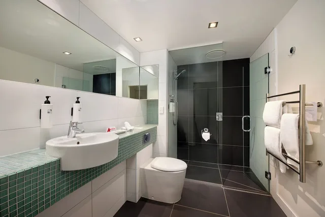 شقة بسرير كينج وسريرين منفصلين بغرفتي نوم، Swiss-Belsuites Pounamu Queenstown 3/4