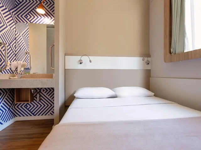 غرفة بسرير مزدوج لذوي الإعاقة، Ibis Budget Sao Paulo Jardins 3/8