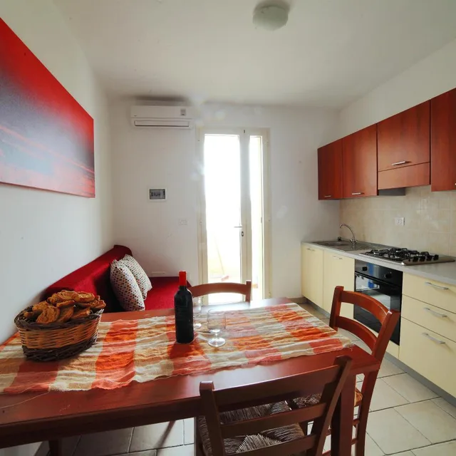 شقة بغرفة نوم واحدة في الطابق الأرضي، Residence Riva Mare Ugento 7/10