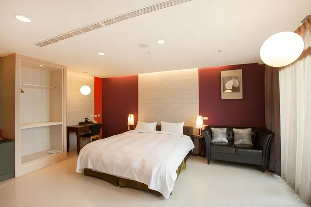 جناح ديلوكس بسرير كينج وسرير كوين، 823-Tourist Hotel 1/2