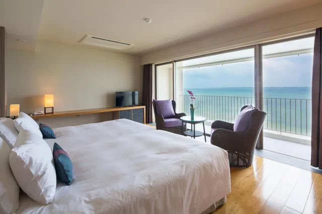 غرفة سوبيريور بإطلالة على البحر في الملحق، Ishigaki Island Beach Hotel Sunshine 1/10