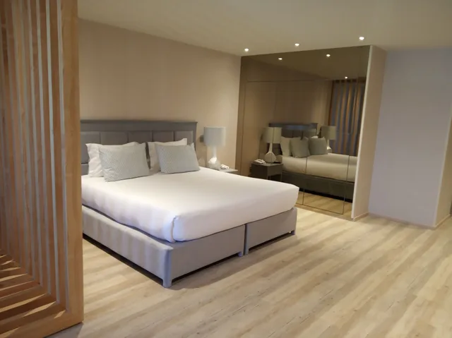 غرفة عائلية بسرير مزدوج بحمام خاص، Cristal Vieira Praia Spa 5/10