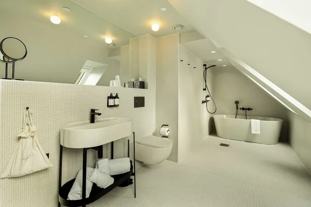 جناح بسرير كينج، Skostredet Hotel 2/2