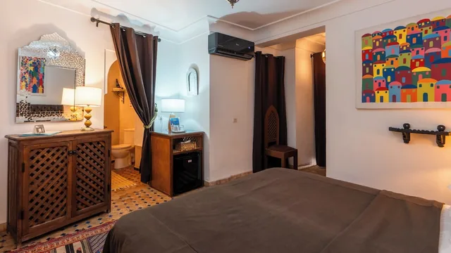غرفة قياسية بسرير مزدوج، Riad Aubrac 10/10
