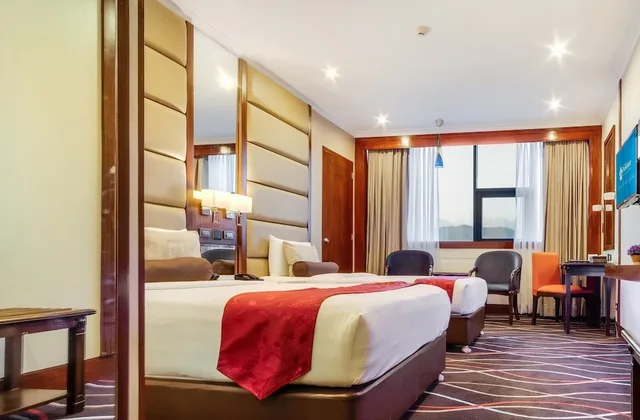 غرفة ديلوكس بسرير مزدوج أو سريرين منفصلين بغرفة نوم واحدة، Cebu Parklane International Hotel 2/5