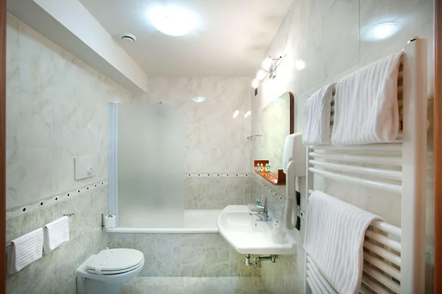 غرفة ثلاثية بثلاثة أسرّة، Best Western Blu Hotel Roma 2/2