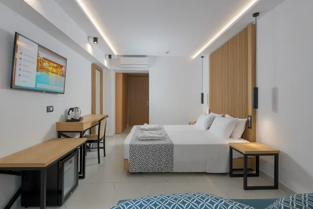 غرفة سوبيريور بسرير مزدوج بإطلالة على الحديقة، Oceanis Beach Hotel 2/5