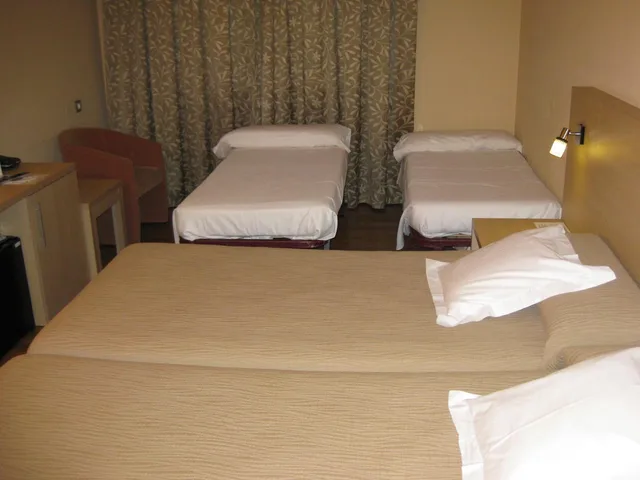 غرفة رباعية بسرير فردي بإطلالة على الجبل، Panorama Hotel 5/10
