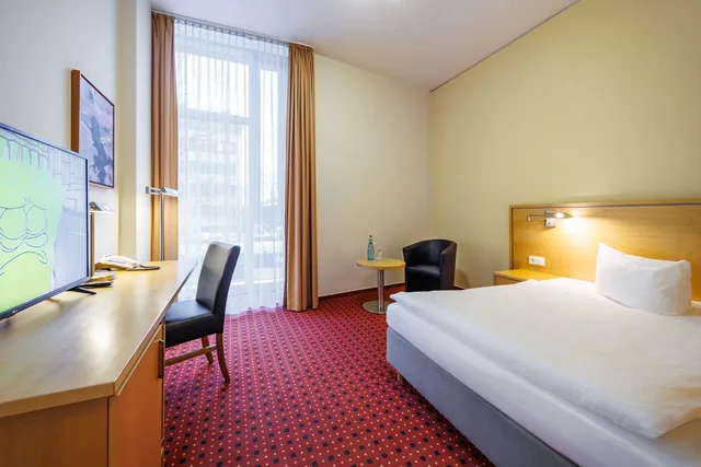 غرفة بزنس مفردة، Airporthotel Berlin Adlershof 2/15