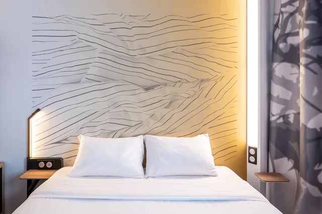 غرفة بسرير مزدوج لذوي الإعاقة، B&B Hotel Selestat Centre-Alsace 2/3