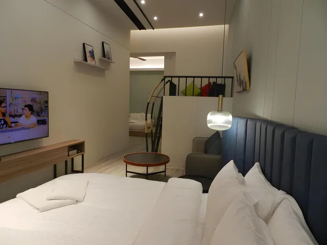 غرفة عائلية بسرير فردي، Mingao Spring Hotel 2/2