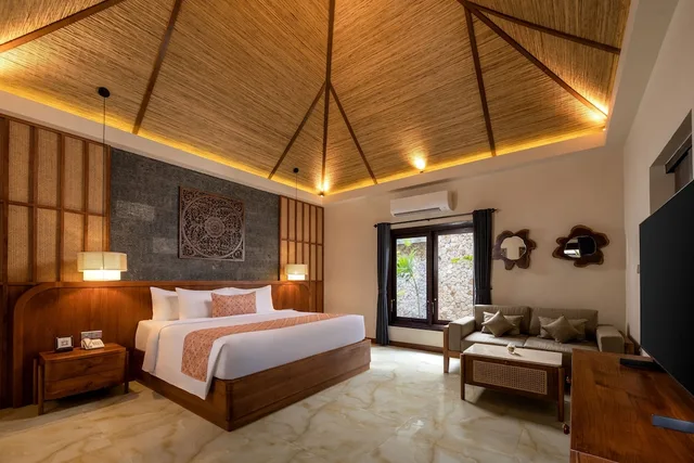 1 Bedroom, Signature, Suite, Twin Beds, Bathtub, Garden Area، Tonys Villas and Resort Seminyak Bali 7/10