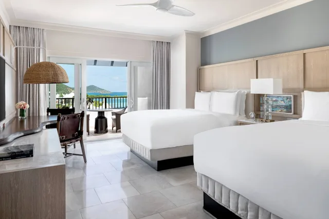Club, 2 Queen Beds, Ocean Front، Ritz Carlton St Thomas 1/3
