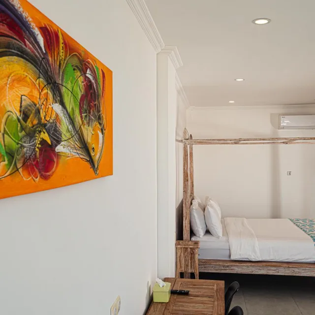 غرفة ديلوكس بسرير مزدوج بشرفة، Komodo Suites Downtown 9/9
