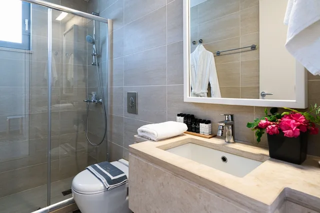 فيلا أساسية بسريرين منفصلين مع أريكة، Sofia Luxury Villas 8/10
