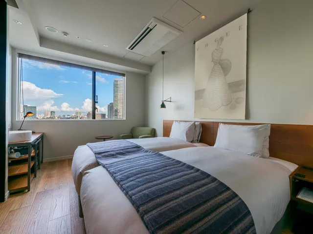 Hollywood, Premium, Twin Beds، Ebisuholic Hotel 2/3