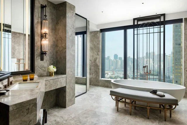 جناح بسرير كينج بإطلالة على المرفأ بغرفة نوم واحدة، The St. Regis Hong Kong 3/3