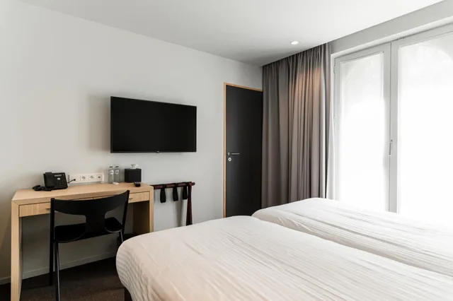 غرفة كومفورت بسريرين منفصلين، Hotel Le Bois de Bruges 7/10