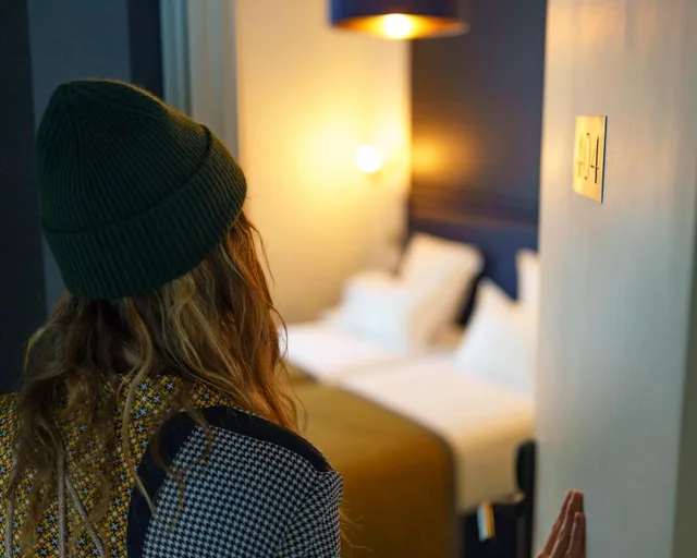 غرفة ثلاثية بسرير مزدوج، Hotel Clarisse 7/10