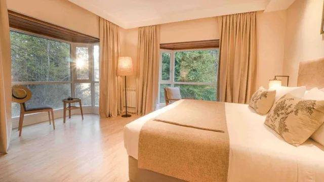 غرفة بإطلالة على الحديقة، La Cascada Casa Patagonica By Don 1/1