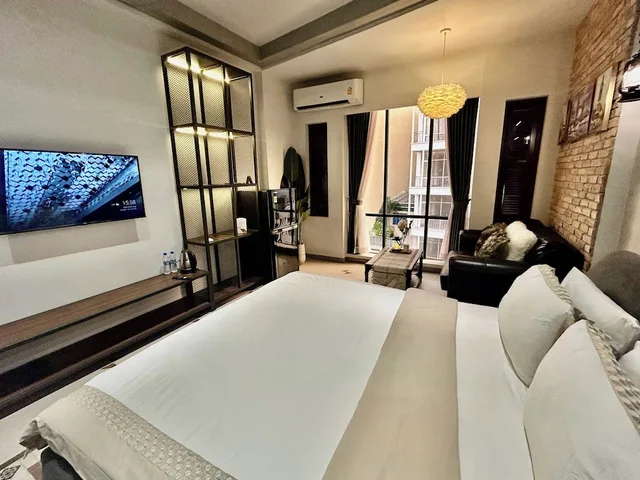 غرفة بريميوم بسرير كينج بإطلالة على المدينة، Tago Boutique 6/10