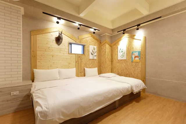 غرفة اقتصادية ثلاثية بسرير مزدوج وسرير فردي، Tainan Inn 2/3