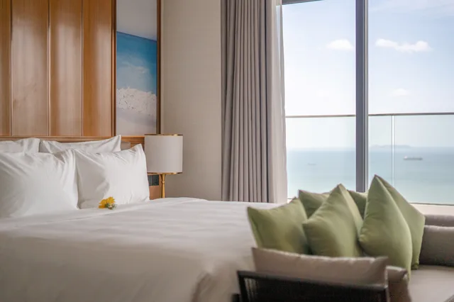 جناح تنفيذي بإطلالة على البحر، Grand Hyams Hotel - Quy Nhon Beach 4/10