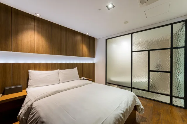 غرفة بريميير بسرير مزدوج، Brown Dot Hotel Incheon Songdo 2/7