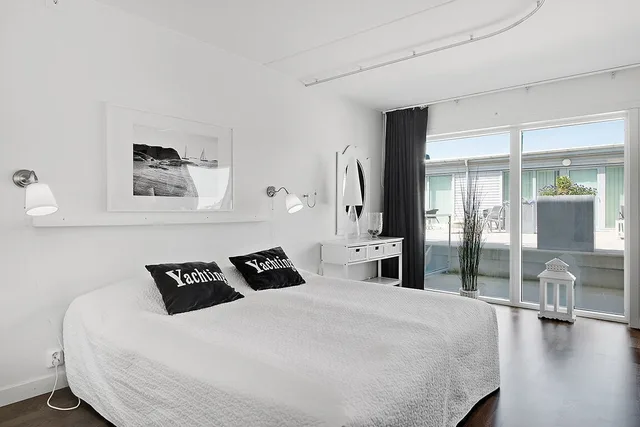 استوديو بسرير مزدوج في المبنى الرئيسي، Hotell Kungshamn 1/4
