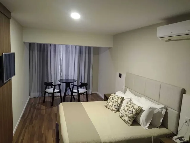 غرفة بسرير مزدوج وسرير فردي، Hotel Pousada Querencia 6/10