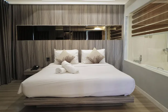 غرفة بانورامية بسرير كينج، Hermann Hotel Pattaya 9/10