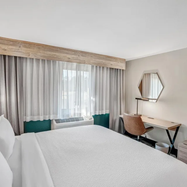 غرفة قياسية بسرير كينج في طابق مرتفع، Holiday Inn Express And Suites Hayward 2/9