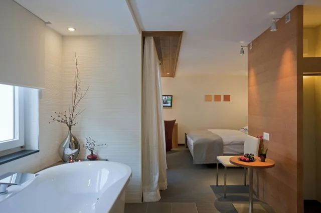 غرفة سوبيريور بسرير كوين، Allalin Relais Du Silence Hotel 10/10