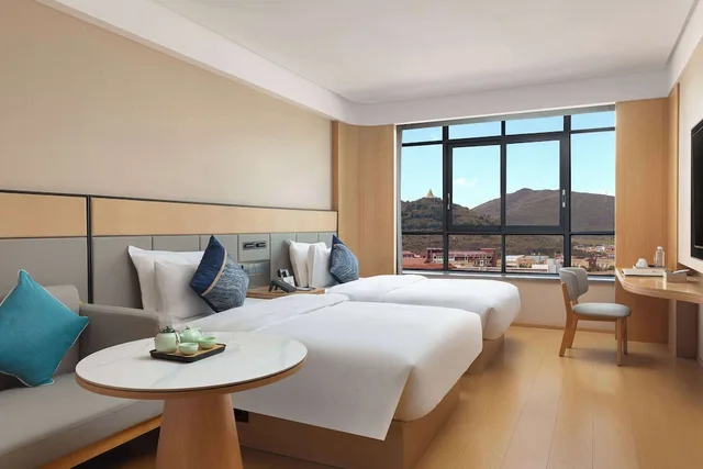 غرفة بسريرين منفصلين، Days Hotel by Wyndham Aba Hongyuan 1/1