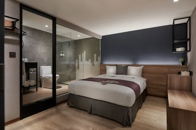 Vip, Double Bed, No Window، Muzik Hotel Ximen Station Branch 5/9