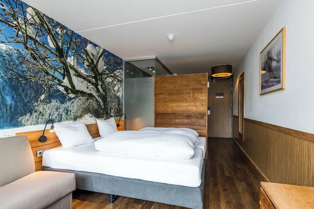 غرفة كومفورت بسريرين منفصلين، Hotel SnowWorld Landgraaf 2/6