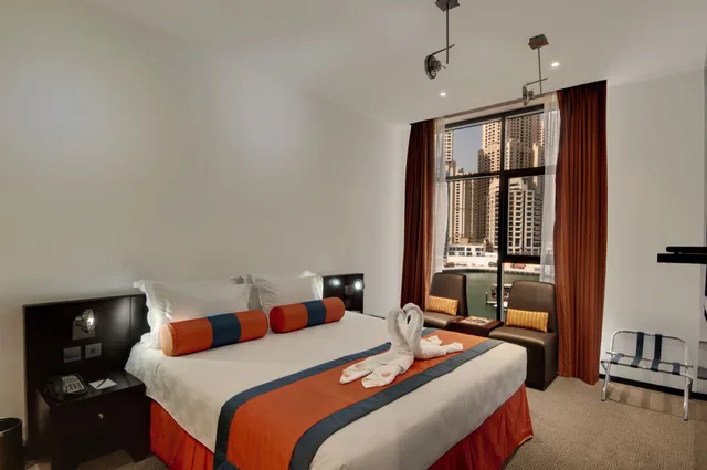 2 Bedrooms, Apartment, Twin Beds, Marina View, Signature Hotel Apartment Spa Marina 1/10