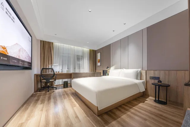 غرفة سوبيريور بسرير كينج وسرير كوين، Atour Hotel Jining Taibai Road 1/1