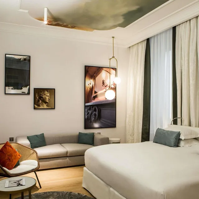غرفة متصلة بريميوم فاخرة عائلية، Sofitel Rome Villa Borghese Hotel 7/10